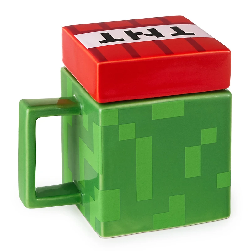 Minecraft Creeper Square Mug With Game Sounds, 15 oz. for only USD 34.99 | Hallmark