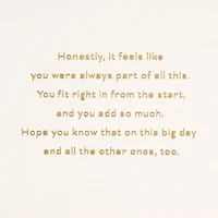 You Make Our Family Better Birthday Card for Brother-In-Law for only USD 5.99 | Hallmark