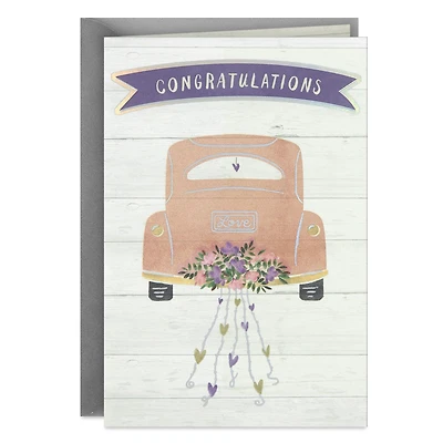 Enjoy the Journey Wedding Card for only USD 5.99 | Hallmark