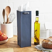 13" Gray Wine Gift Bag for only USD 3.49 | Hallmark