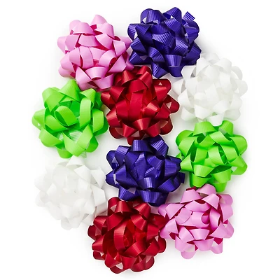 3.5" Assorted Bright Colors 10-Pack Gift Bows for only USD 5.49 | Hallmark