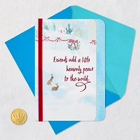 Friends Add a Little Heavenly Peace Christmas Card for only USD 6.99 | Hallmark