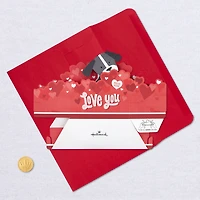 Dog With Heart Musical 3D Pop-Up Love Card With Motion for only USD 11.99 | Hallmark