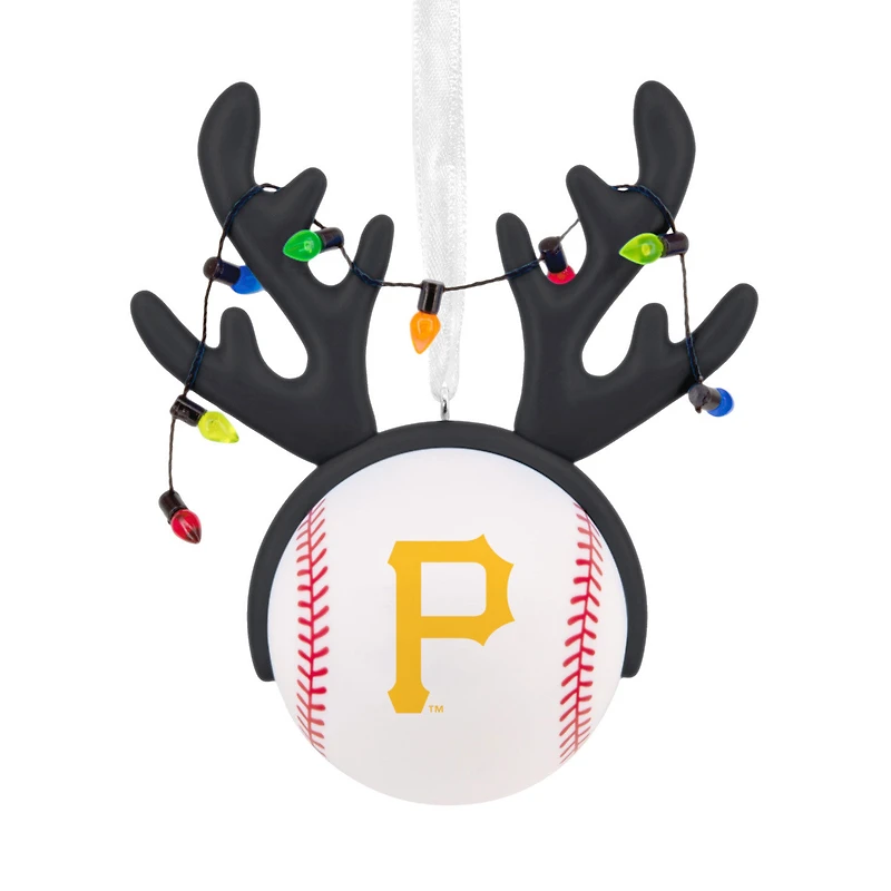 MLB Pittsburgh Pirates™ Reindeer Baseball Hallmark Ornament for only USD 12.99 | Hallmark