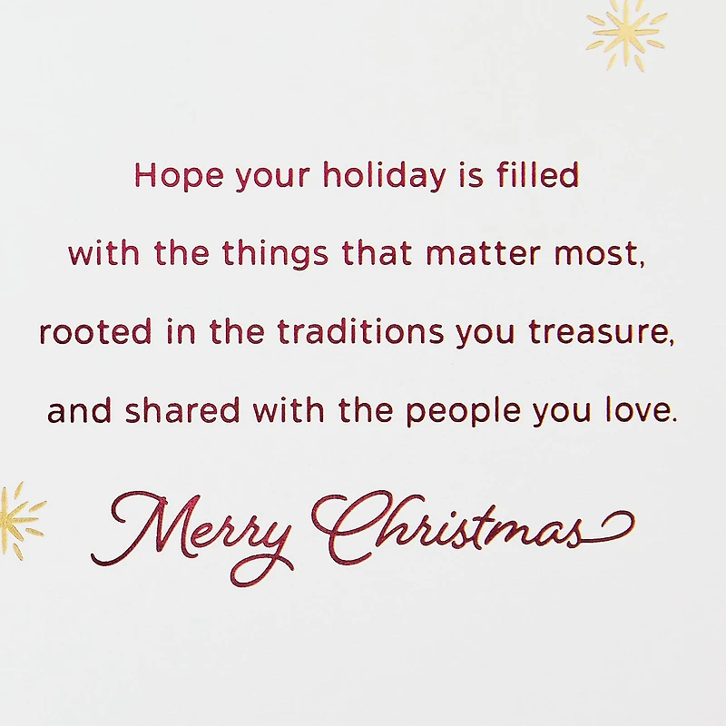 Thomas Kinkade Season of Light and Love Christmas Card for only USD 6.59 | Hallmark