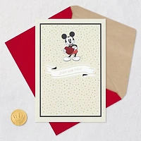Disney Mickey Mouse All the Love My Heart Can Hold Valentine's Day Card for only USD 5.99 | Hallmark