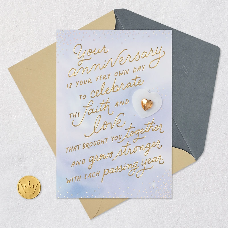 Feel Thankful and Blessed Anniversary Card for Couple for only USD 6.99 | Hallmark