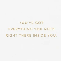 ArtLifting Stay True to You Encouragement Card for only USD 3.99 | Hallmark