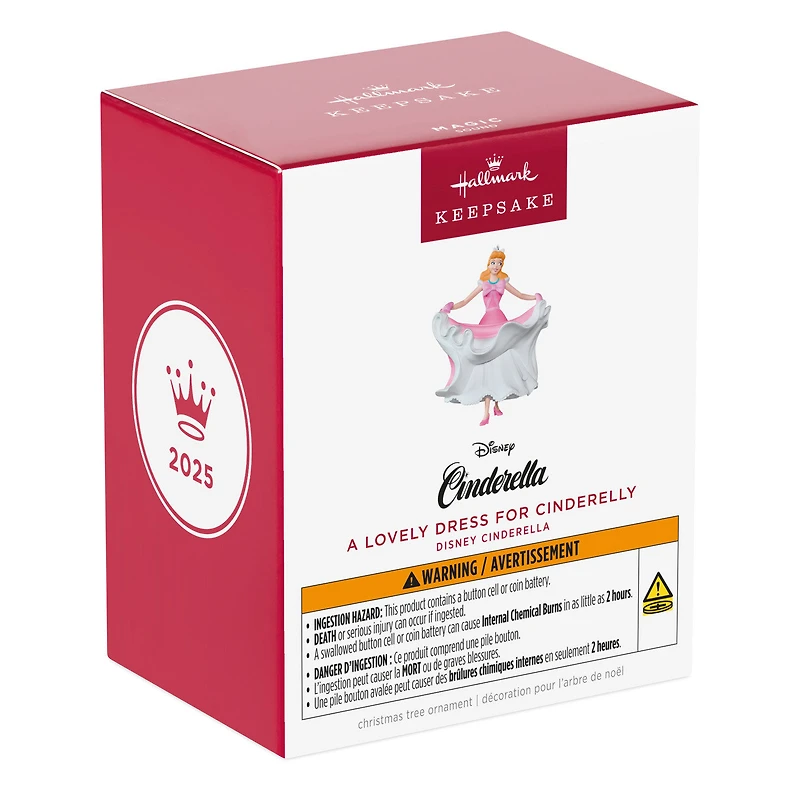 Disney Cinderella A Lovely Dress for Cinderelly Musical Ornament for only USD 28.99 | Hallmark