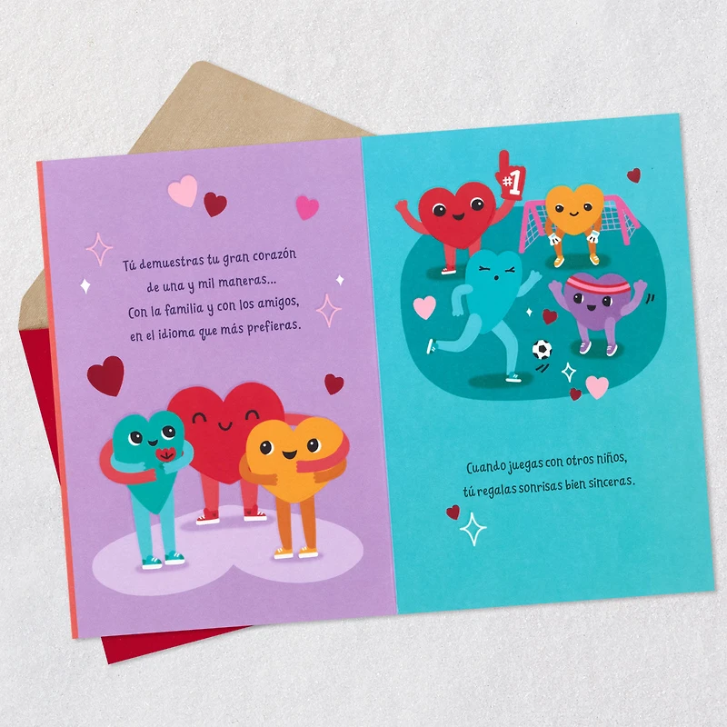 You Bring So Much Love Spanish-Language Valentine's Day Card for Kids for only USD 6.59 | Hallmark