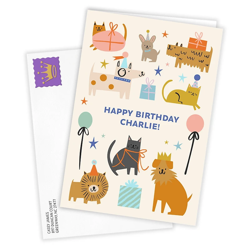 Party Animal Custom Birthday Card for only USD 4.99 | Hallmark