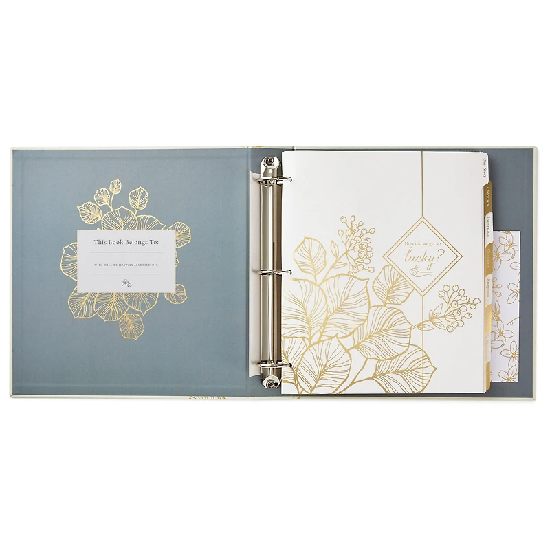 A Happy Beginning Wedding Planner 3-Ring Binder for only USD 49.99 | Hallmark