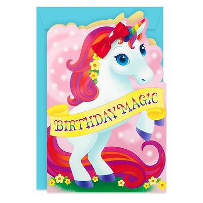 16" Birthday Magic Unicorn Jumbo Birthday Card for only USD 9.99 | Hallmark