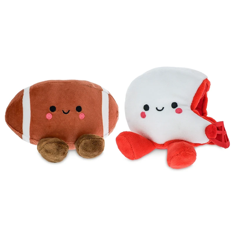 Better Together Football and Helmet Magnetic Plush Pair, 5" H for only USD 19.99 | Hallmark