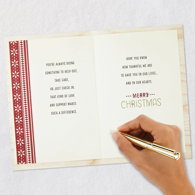 Lucky to Have Parents and Grandparents Like You Christmas Card for only USD 7.59 | Hallmark