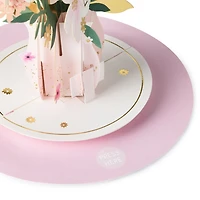 Pink and Gold Flower Bouquet Musical 3D Pop-Up Thinking of You Card with Motion for only USD 14.99 | Hallmark