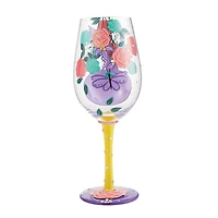 Lolita I (Heart) Mom Handpainted Wine Glass, 15 oz. for only USD 32.99 | Hallmark