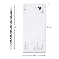 Disney Mickey Mouse Christmas List Pad With Pencil for only USD 9.99 | Hallmark