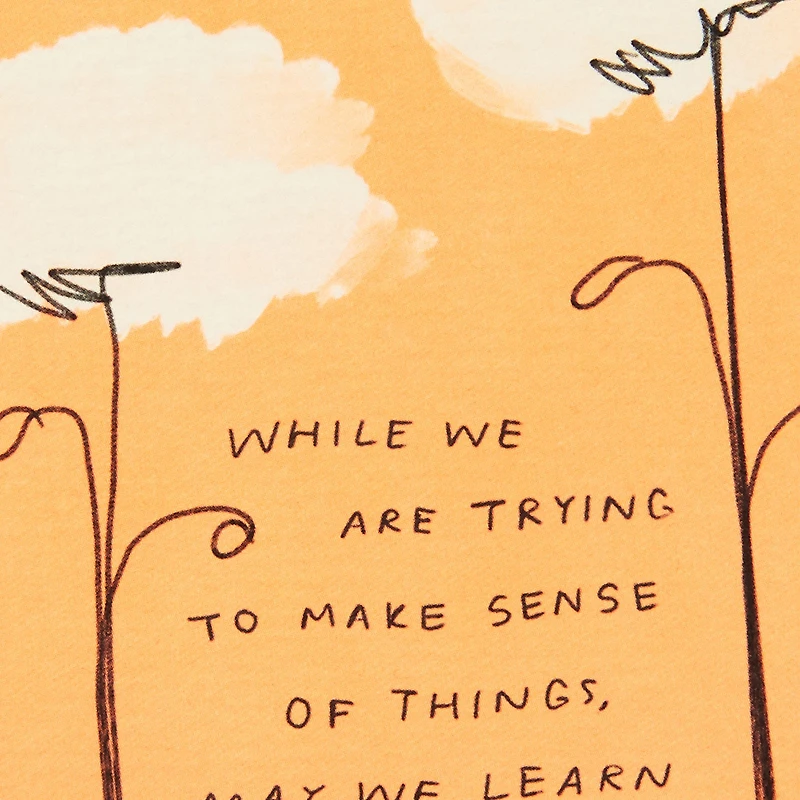 Morgan Harper Nichols May We Learn to Make Peace With Things Support Card for only USD 3.99 | Hallmark