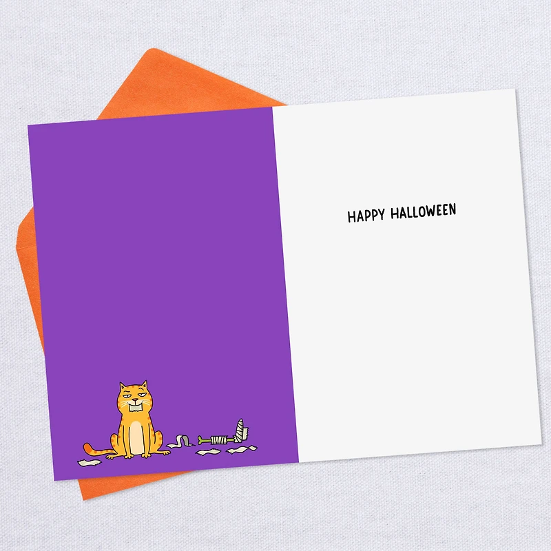 Why Mummies Don't Own Cats Funny Halloween Card for only USD 3.49 | Hallmark