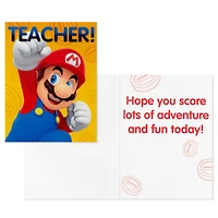Nintendo Super Mario™ Kids Classroom Valentines Set With Cards, Stickers and Mailbox for only USD 9.99 | Hallmark