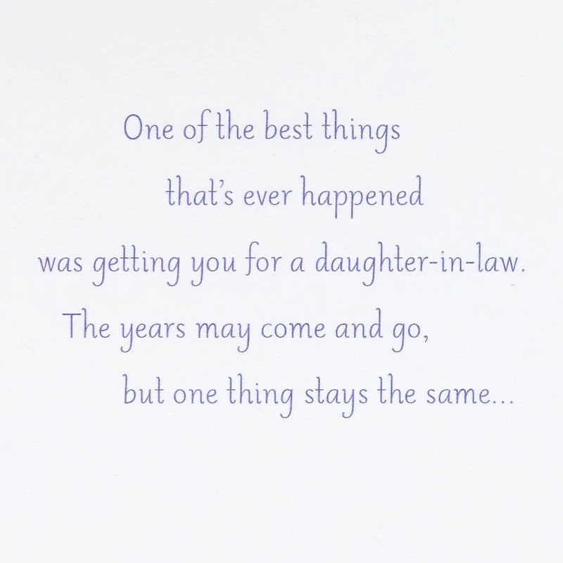 Happy You're Family Birthday Card for Daughter-in-Law for only USD 5.59 | Hallmark