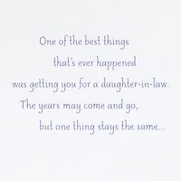 Happy You're Family Birthday Card for Daughter-in-Law for only USD 5.59 | Hallmark