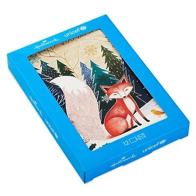 UNICEF Fox in Forest Boxed Holiday Cards, Pack of 12 for only USD 12.50 | Hallmark