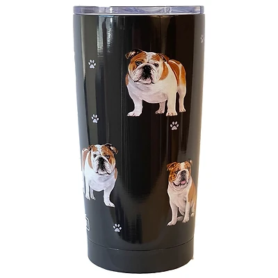 E&S Pets Bulldog Stainless Steel Tumbler, 20 oz. for only USD 24.99 | Hallmark