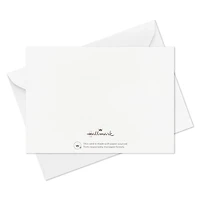 Black and Gold Blank Flat Note Cards in Caddy, Pack of 40 for only USD 14.99 | Hallmark