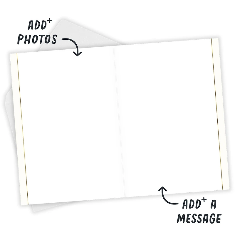 Art Deco Gold Oval Frame Custom Card for only USD 4.99 | Hallmark