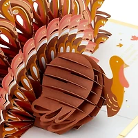 So Thankful Turkey 3D Pop-Up Thanksgiving Card for only USD 12.99 | Hallmark