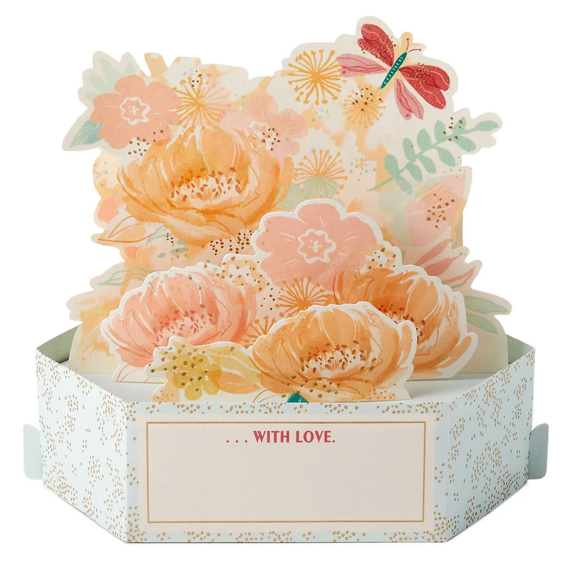Butterfly and Flowers 3D Pop-Up Mother's Day Card for only USD 7.99 | Hallmark