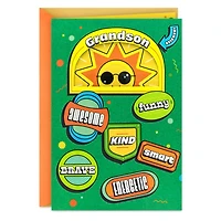 You Are Amazing and Loved Birthday Card for Grandson With Sticker for only USD 5.99 | Hallmark