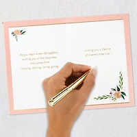 A Lifetime of Dreams Come True Wedding Card for only USD 4.59 | Hallmark