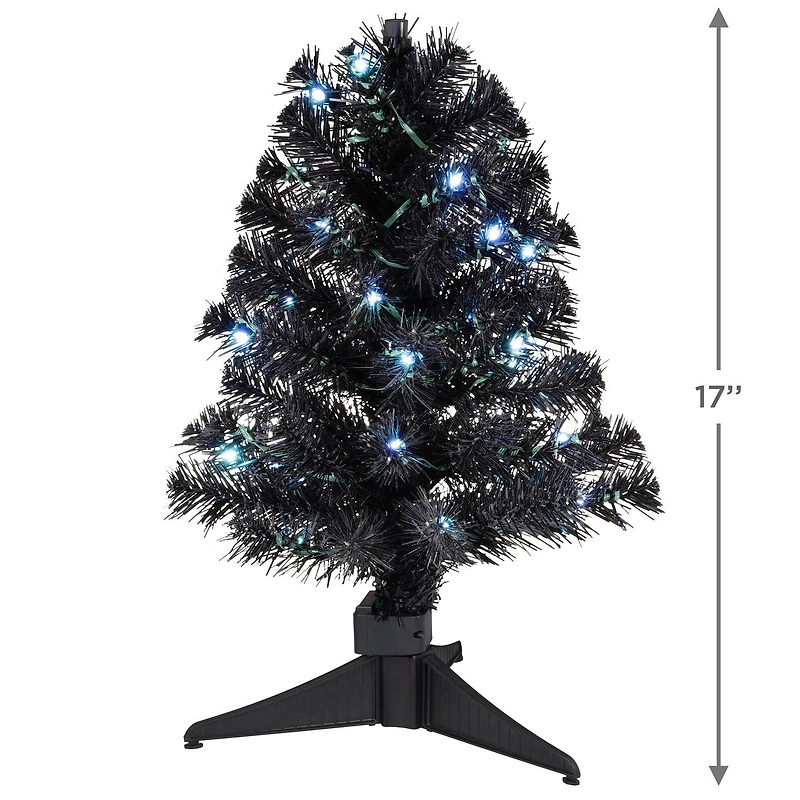 Mini ShowToppers Black Christmas Tree With Light, 17" for only USD 55.99 | Hallmark
