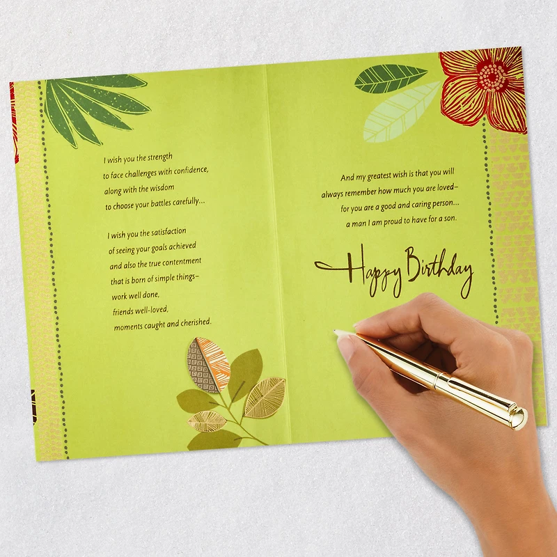 So Many Wishes for You in My Heart Birthday Card for Son for only USD 9.99 | Hallmark