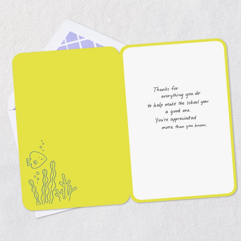 Our School Is Lucky to Have You Thank You Card for only USD 2.99 | Hallmark