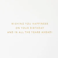 Wishing You Happiness 18th Birthday Card for only USD 5.99 | Hallmark