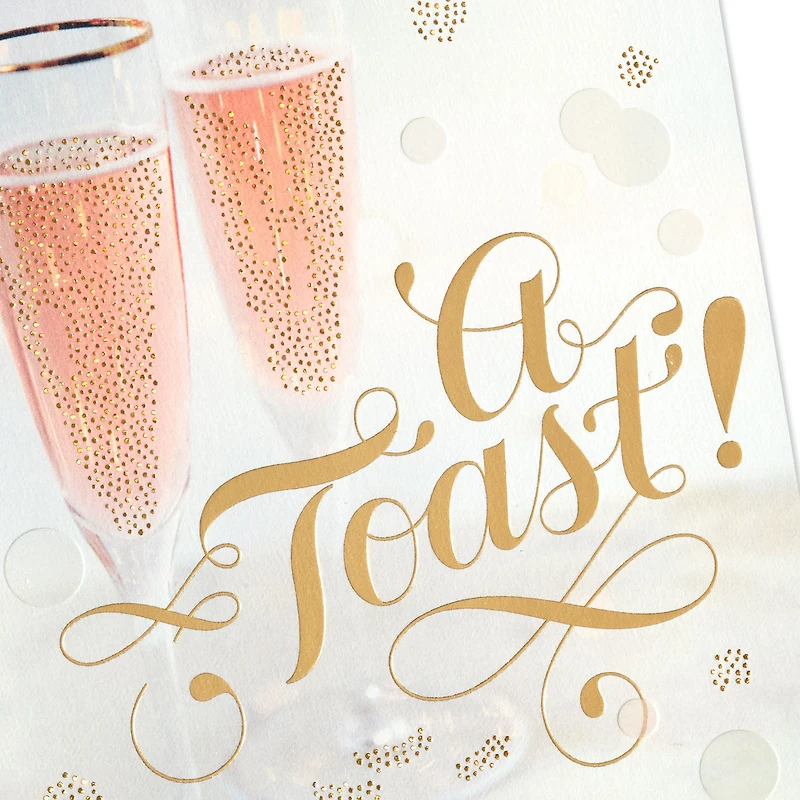 A Toast Wedding Card for only USD 5.99 | Hallmark