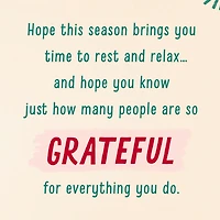 You Make School So Much Better Christmas Thank-You Card for only USD 2.99 | Hallmark