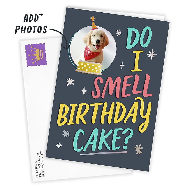Do I Smell Cake? Custom Birthday Card for only USD 4.99 | Hallmark