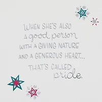 Joy, Pride and Love Christmas Card for Daughter for only USD 6.99 | Hallmark