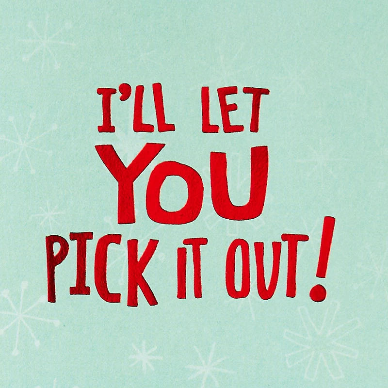 Something You'll Love Funny Pop-Up Money Holder Christmas Card for only USD 5.59 | Hallmark