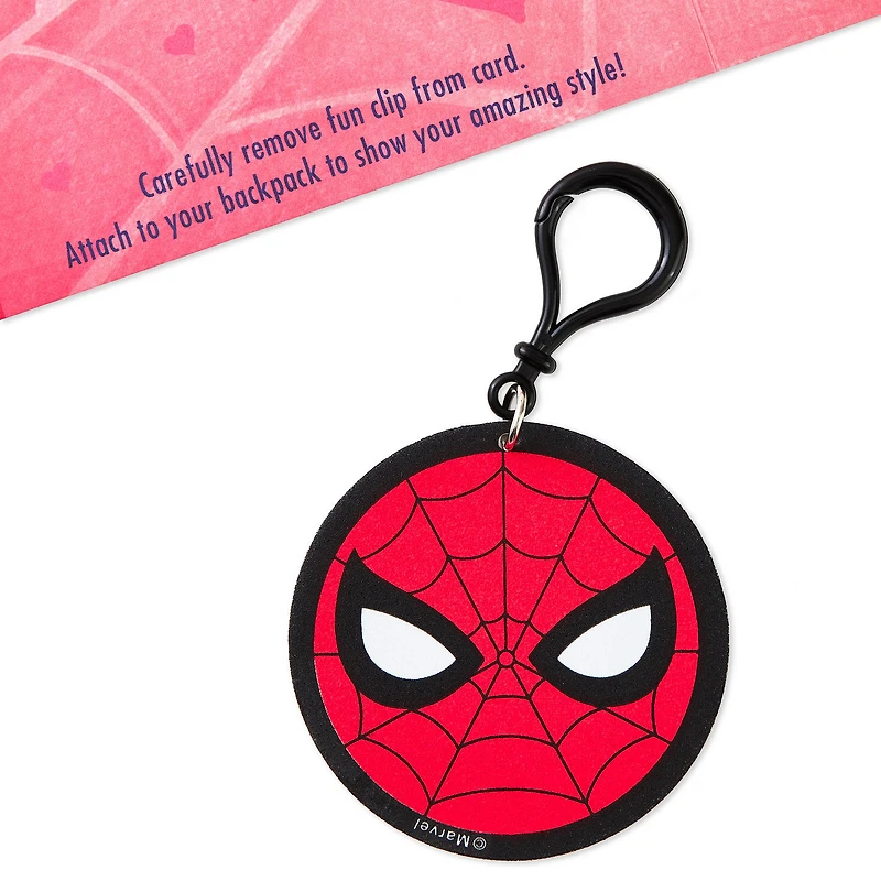 Marvel Spider-Man No Limits Valentine's Day Card for Kids With Clip for only USD 7.99 | Hallmark