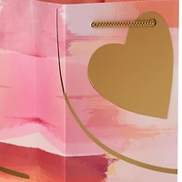 13" Abstract Pink and Gold 4-Pack Wine Bottle Gift Bags for only USD 9.99 | Hallmark