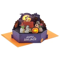 Peanuts® Happy Howl-oween, Snoopy Musical 3D Pop-Up Halloween Card with Light for only USD 10.99 | Hallmark