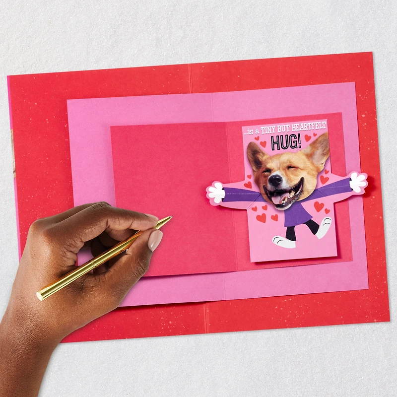 A Hug for a Kind, Caring Person Funny Pop-Up Valentine's Day Cards Within Card for only USD 5.99 | Hallmark
