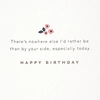 Nowhere I'd Rather Be Romantic Quilled Paper Handmade Birthday Card for only USD 10.99 | Hallmark