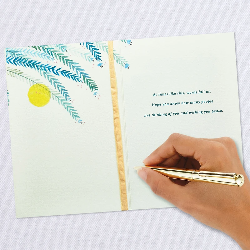 Wishing You Peace Sympathy Card for Loss of Son for only USD 4.59 | Hallmark